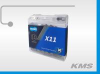 3202639-11 Цепь "KMC" Х11, 118 звеньев с замком, для 11ск. велосипедов