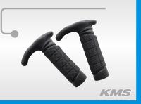 3172661-84 Ручка руля 110мм рисунок "прямоугольники" с рогами