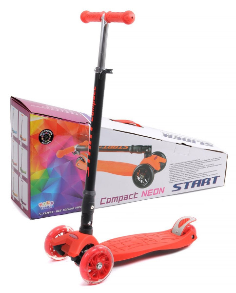 SS3N Самокат 4-х колесный Slider