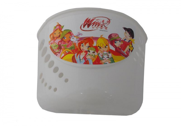 Корзина детская Winx без крепления (белая)