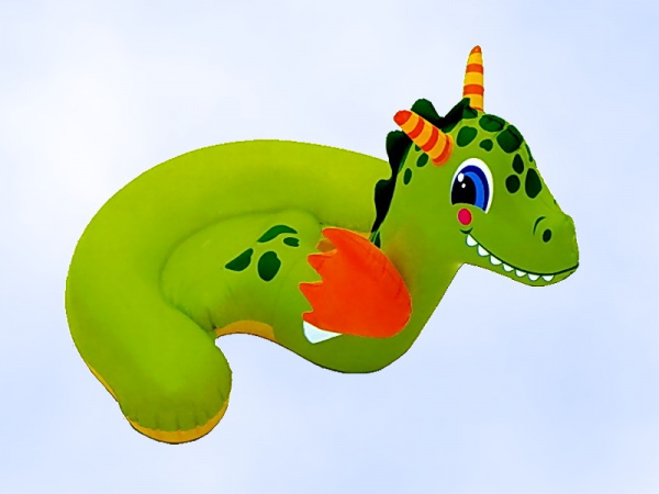 INTEX 56562 Игрушка надувная для плавания дракон малый 130х107 см