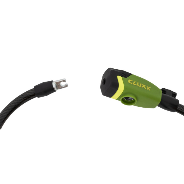 6010925 Замок велосипедный CLUXX Gardia 1250K Green/Black