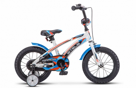 Велосипед STELS Arrow V020 14" 1-ск. (8,5" синий-белый)