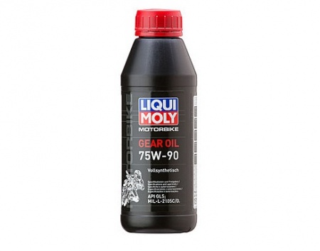 7589 Синтетическое трансмиссионное масло для мотоциклов Liqui Moly Motorbike Gear Oil 75W-90 (0,5 л)