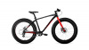 Велосипед Forward Bizon FatBike D 26" 8-ск. (18" черный-красный) RBKW1W668003