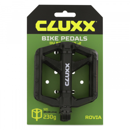 6006492 Педали CLUXX Rovia 100 Black резьба 9/16"