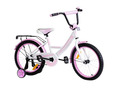 16V1WPN Велосипед Nameless Vector 16" 1-ск. (белый-розовый)