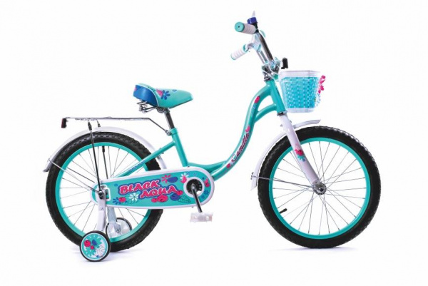 KG1817 Велосипед Black Aqua Camilla 18" 1-ск.