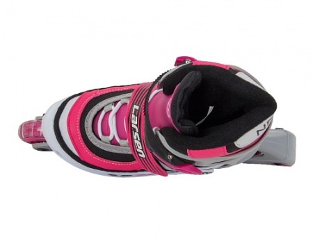Ролики раздвижные Larsen Nero pink