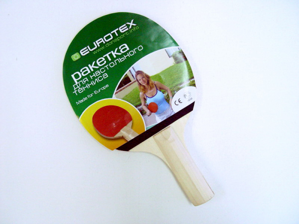 5130001 Ракетка детская настольный теннис Eurotex