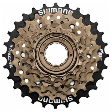 00713 Трещотка MF-TZ500 Shimano на 6 скоростей, зубья 14-28