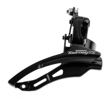 AFDTZ500DSDM6  Переключатель передний Shimano, TZ500, нижняя тяга, 31.8, 42T