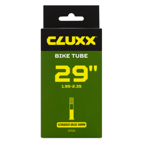 6099654 Велокамера 29"×1.95/2.35 Schrader (AV48) CLUXX Black