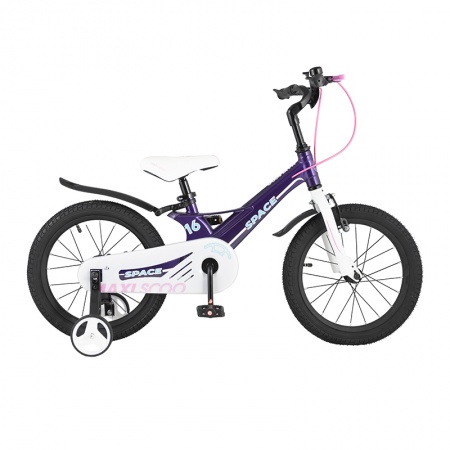 MSC-S1606 Велосипед Maxiscoo Space стандарт 16" 1-ск. (фиолетовый)