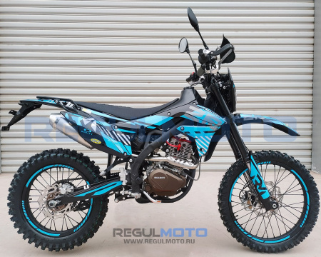 300014-3 Мотоцикл Regulmoto ZR PR 300 4 valves 6 Gear (черный-синий)