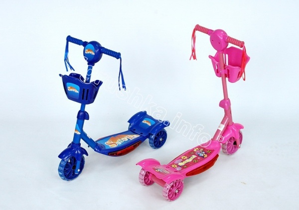 14-R11787 Самокат 3-х колесный Eurotex