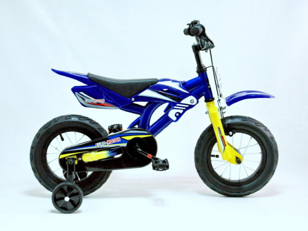 120204М Велосипед Eurotex Motobike 12" 1-ск.