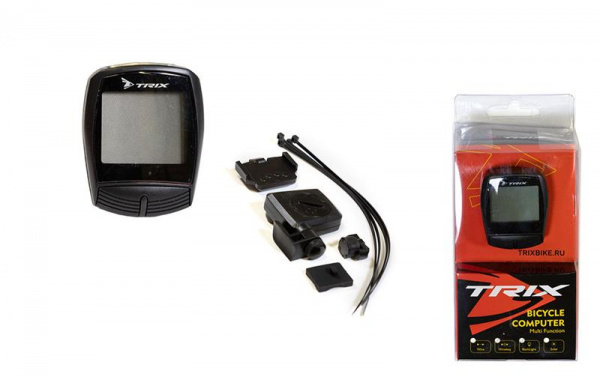 9727(XC-B13-L) Велокомпьютер Trix беспроводной 18 функций