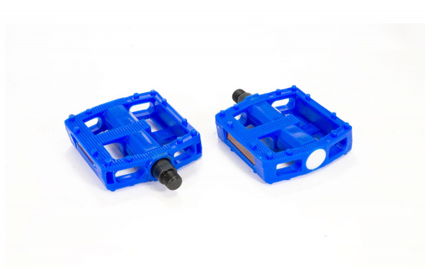 PD-TX-855 Педали TRIX PLATFORM пластиковые, 115x95 мм, резьба 9/16", с шипами,
