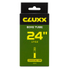6099593 Велокамера 24"×1.7/2.2 Schrader (AV40) CLUXX Black
