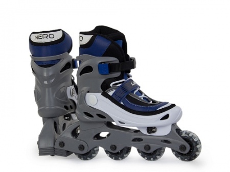 Ролики раздвижные Larsen Nero blue