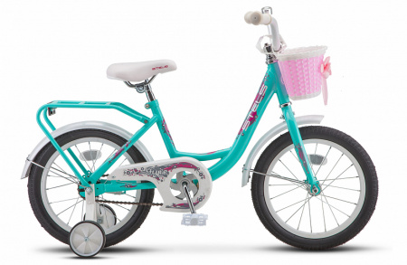 Велосипед STELS Flyte lady Z011 16" 1-ск. (11" бирюзовый)