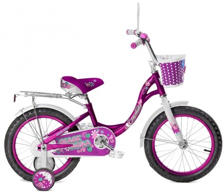 KG1417 Велосипед Black Aqua Camilla 14" 1-ск.