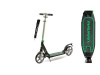SKL10057 Самокат 2-х колесный Trix Mauran (черный-зеленый)