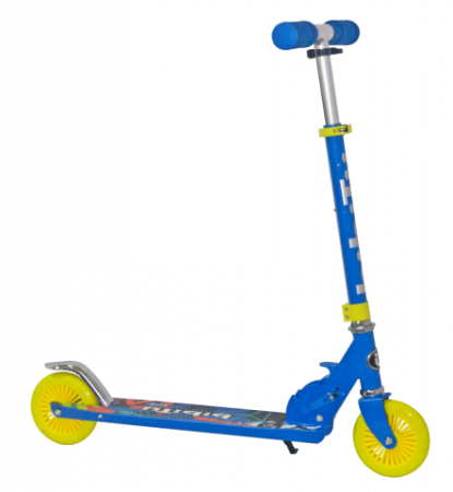 SKL-125-BL Самокат 2-х колесный Bibitu Alfa (синий)