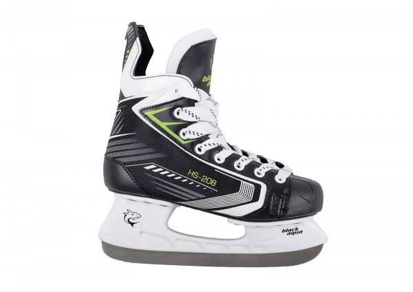 Коньки хоккейные Black Aqua HS-208