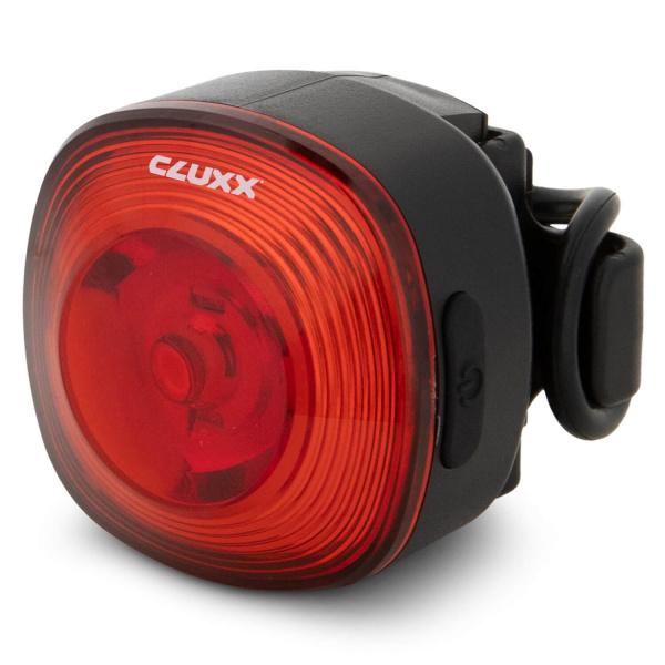 6099777 Комплект велофонарей CLUXX Lumier 225 Black/Red