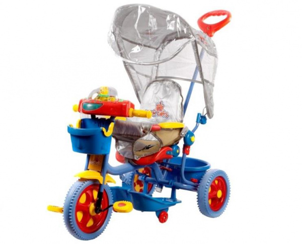 F-96922 Велосипед 3-х колесный Family (Пианино с мишкой)