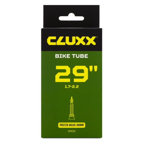 6099647 Велокамера 29"×1.7/2.2 Presta (FV48) CLUXX Black